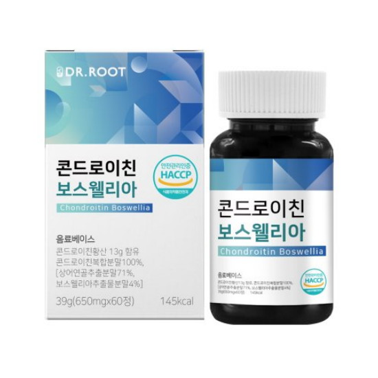 닥터루트  콘드로이친 보스웰리아 60정 (1개)