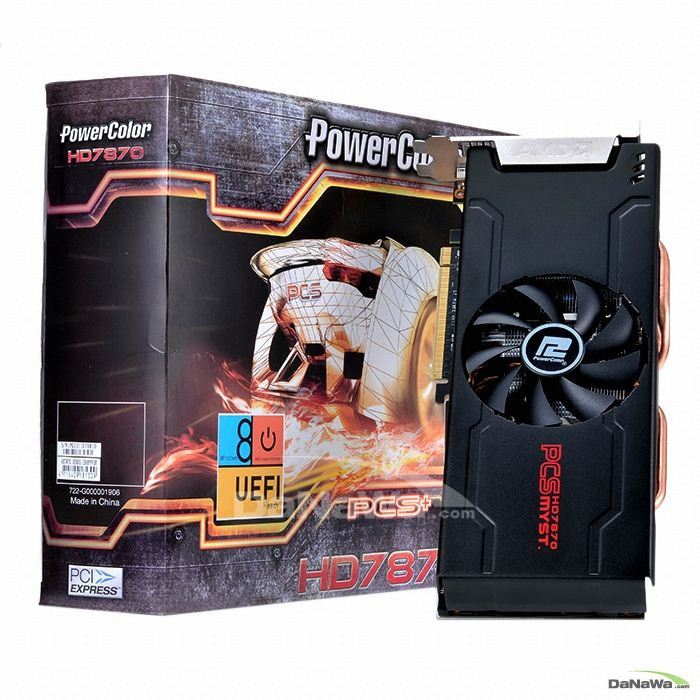 PowerColor 라데온 HD 7870 PCS+ MYST Edition D5 2GB KPC_이미지
