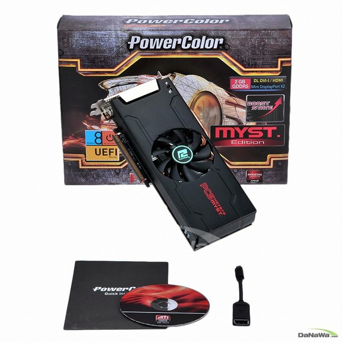 PowerColor 라데온 HD 7870 PCS+ MYST Edition D5 2GB KPC_이미지