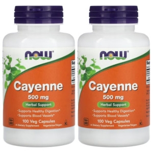 나우푸드 카이엔 100캡슐 (2개)_이미지