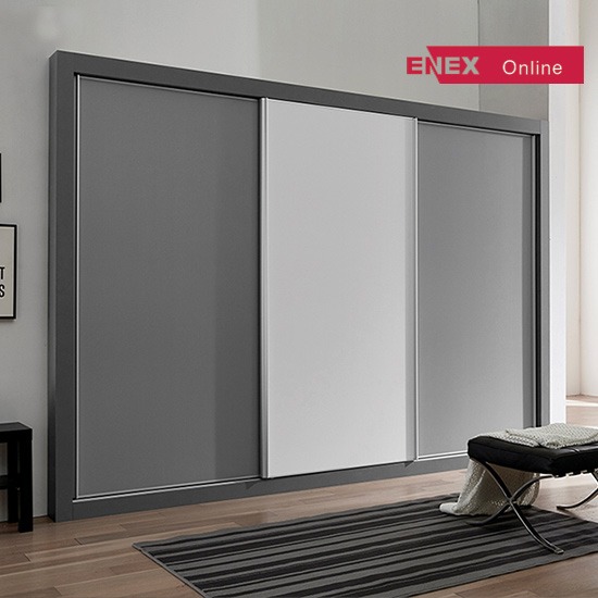 에넥스 ENNEE 밀레 무광 슬라이딩 옷장 3030