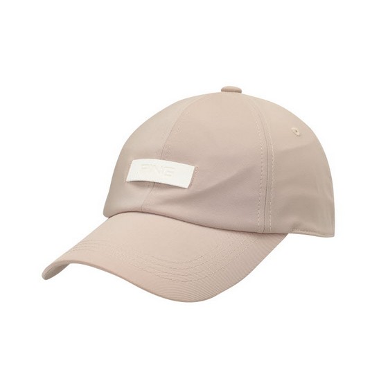 핑 심플 로고 볼캡 111D1CP111_BG