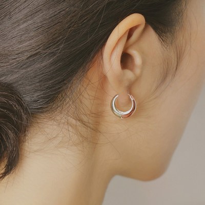 러비앤비 버터링 14K 여성용 귀걸이 BE0015 FREE GOLD_이미지