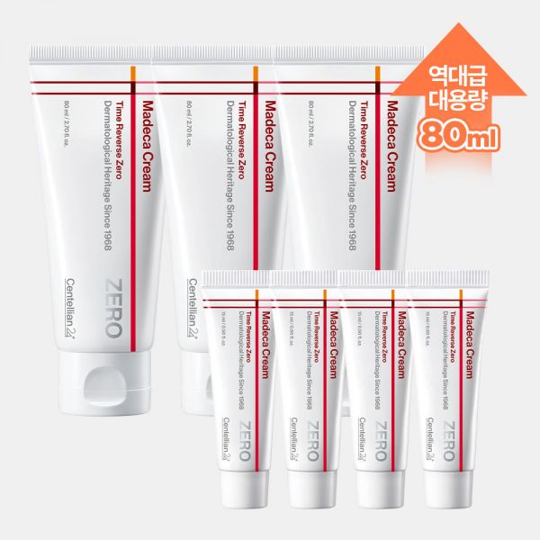 센텔리안24 마데카크림 타임리버스 제로 80ml + 15ml (80ml 3개+15ml 4개)_이미지