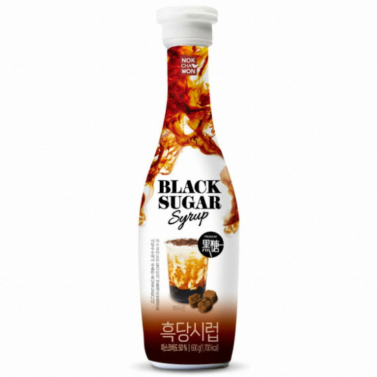 녹차원 흑당시럽 600g (1개)