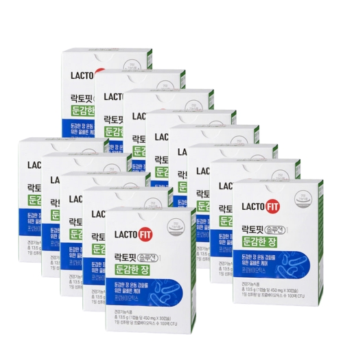 종근당건강 락토핏 솔루션1 둔감한 장 450mg 30캡슐 (13개)_이미지