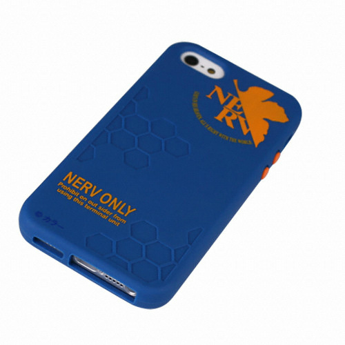 반다이 아이폰 5/5S/SE 에반게리온 신극장판 실리콘 케이스_이미지