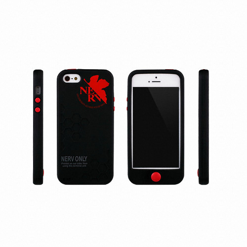 반다이 아이폰 5/5S/SE 에반게리온 신극장판 실리콘 케이스_이미지