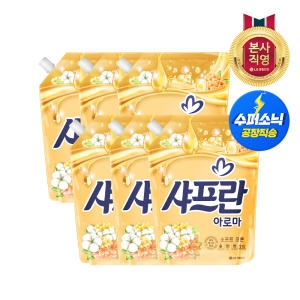 <b>샤프란</b> 아로마 소프트 코튼 리필 2.1L