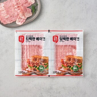 롯데쇼핑 오늘좋은 담백한 <b>베이컨</b> 120g