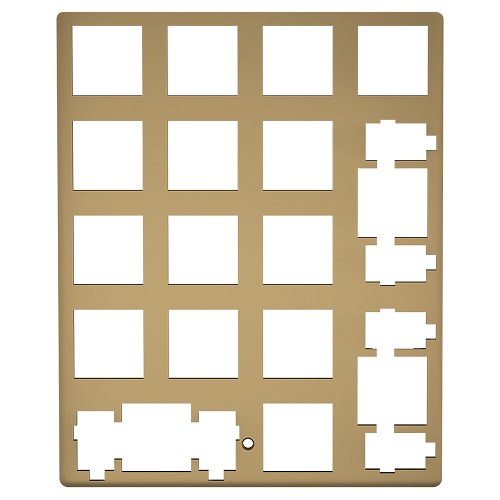 글로리어스 GMMK NUMPAD 스위치 보강판 (황동)