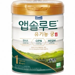 매일유업 2021 앱솔루트 유기농 궁 1단계 800g이미지입니다. 누르면 해당 게시물로 새창이동합니다.