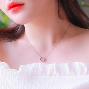 핸드메이드+쇼핑백/Gioia/ Bruno 925 Silver Necklace HTJK-52198