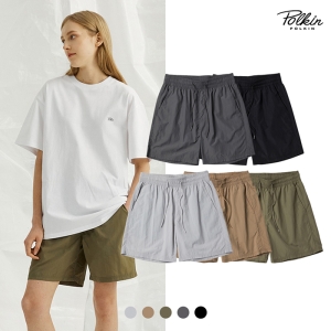 HUM 폴킨유니 나일론 베이직 하프 팬츠 LPQMCPH712M 314429_이미지