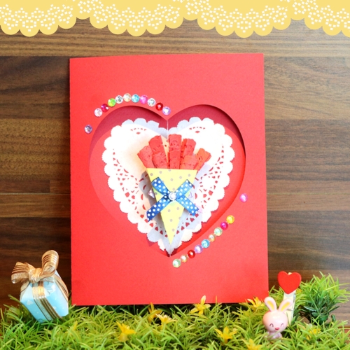 유니아트 카네이션모빌카드만들기 DIY597