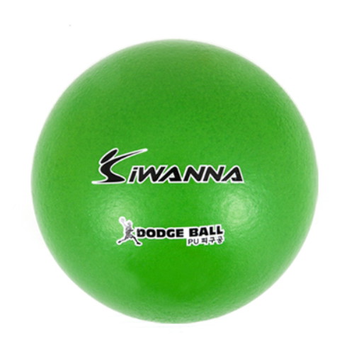 코리아스포츠 아이워너 PU 피구공 3호 (그린)_이미지