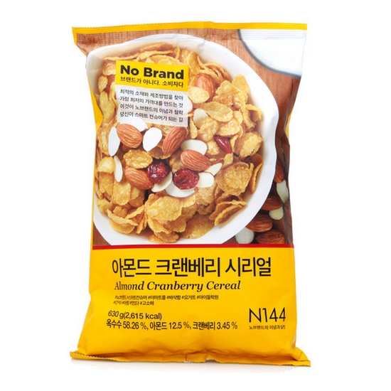 아몬드 크랜베리 시리얼 630g