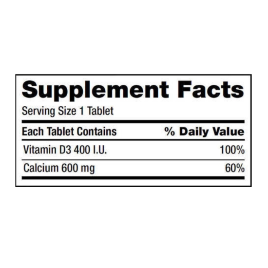 커클랜드 칼슘 600mg 500정 (해외) (1개)_이미지