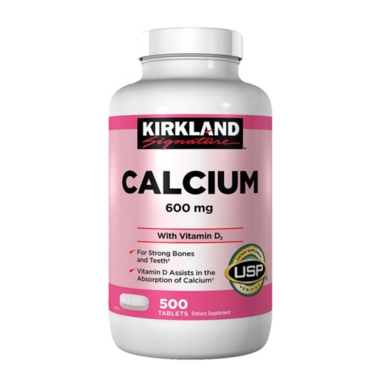 코스트코 커클랜드 칼슘 600mg 500정 (해외) (1개)