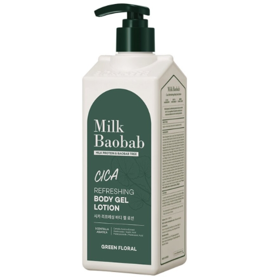 태남생활건강 밀크바오밥 시카 리프레싱 바디 젤 로션 500ml (2개)