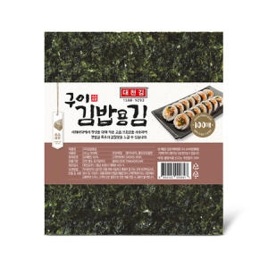 대천김 D401 구이 김밥용 김 100장_이미지