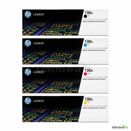 HP 정품 130A (CF350A, CF351A, CF352A, CF353A) 4색 세트