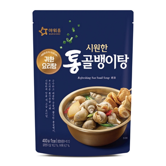 아워홈 시원한 통골뱅이탕 400g (3개)