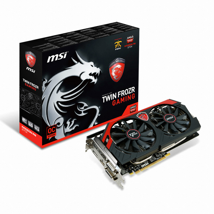 라데온 R9 270X OC D5 2GB 트윈 프로져 4 게이밍 대원씨티에스