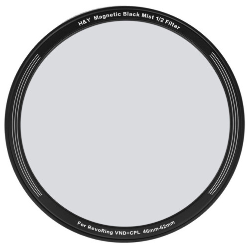 H&Y 레보링 마그네틱 1/2 블랙 미스트 클립온 렌즈필터 (46-62mm)_이미지