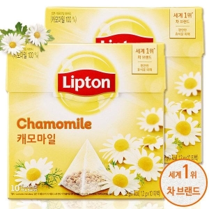 유니레버 립톤 립톤허브티 카모마일 1.2g 10티백 (2개)