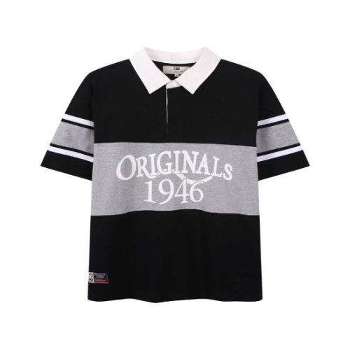 NBA ORIGINALS46 럭비 카라 반팔 티셔츠N262TS150PDJ_이미지