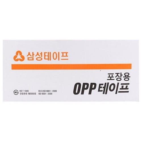 삼성테이프 OPP 박스테이프 라바 48mm x 40m (50개)