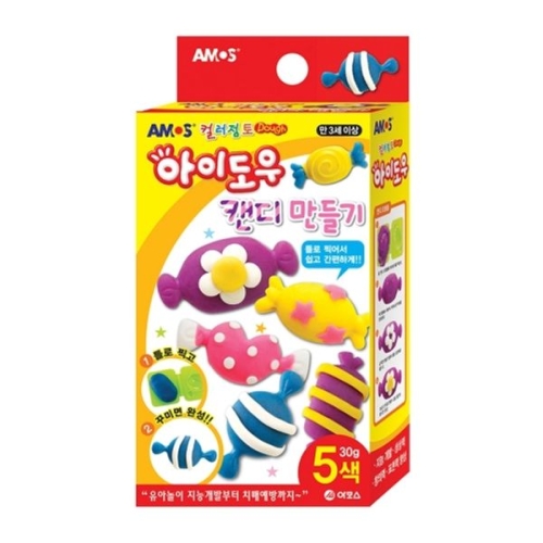 아모스 12개/box 아이도우 캔디만들기 AM-838 5색 30g nx6274_이미지