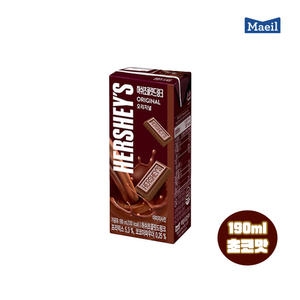 매일유업 허쉬 초콜릿 드링크 190ml (12개)_이미지