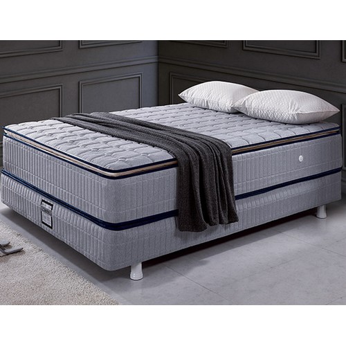 동서가구 힐링 편백나무 하이헤드 침대 SS (필로우탑9존독립)_이미지