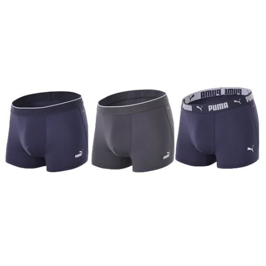 푸마 푸마바디웨어 메쉬 벤틸레이션 블랙 에디션 드로즈 3종 (3매)