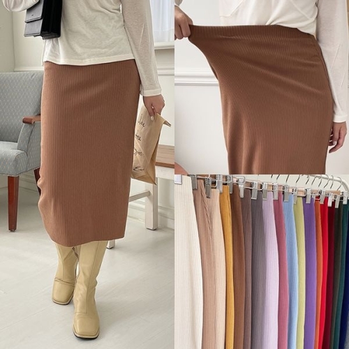 아이우먼 위쉬몰 MO 히트카바링스판스커트 P875H509 빅사이즈_이미지