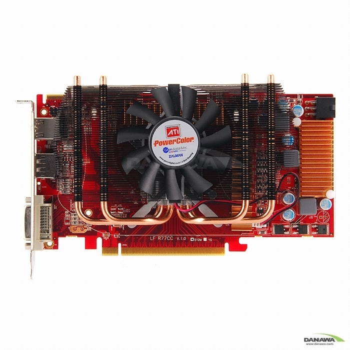PowerColor 라데온 HD 4850 프리미엄 DisplayPort 512MB VF1050 가온_이미지