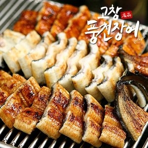 맛군 수협인증 고창 풍천 민물장어 손질 3미 1kg [1개]