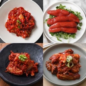 동화푸드 오마니젓갈 속초명물 저염 젓갈 창란/명란/가자미식해/멍게 350g
