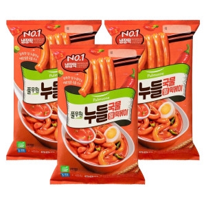 풀무원 밀 누들 국물떡볶이 423.5g (3개)