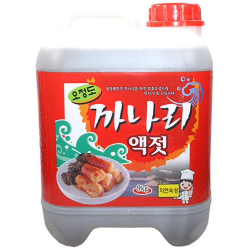 이레 오정도 까나리액젓 9kg(1개)