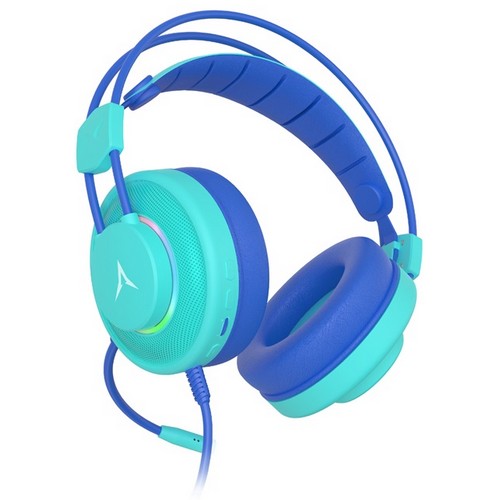 앱코 N800 가상 7.1 진동 게이밍 헤드셋 (블루민트)_이미지