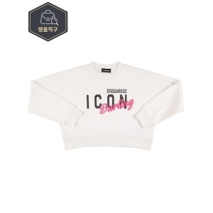 디스퀘어드2 로고 코튼 크루넥 맨투맨 B0061328079