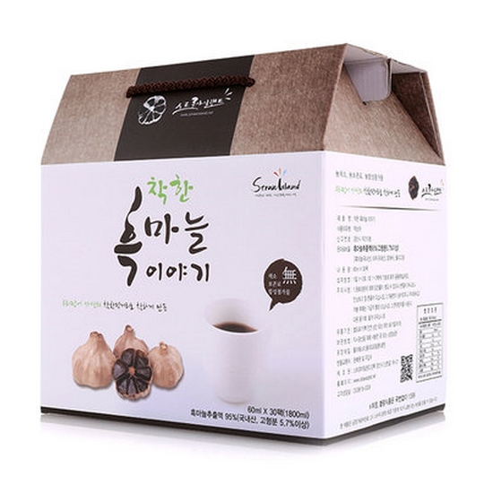 스트로아일랜드 착한 흑마늘 이야기 60ml 30포 (1개)_이미지