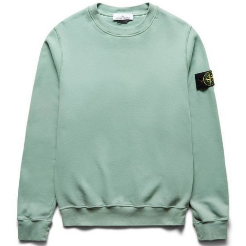 스톤아일랜드 와펜 맨투맨 771563020 (V0055, 세이지 그린)_이미지