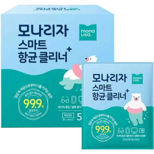 스마트 항균 클리너 50매