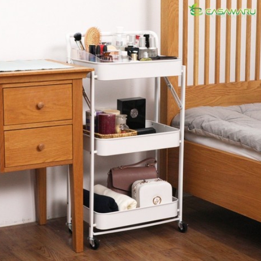 까사마루  3단 접이식 트롤리