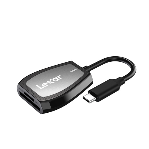 Lexar Professional 듀얼 슬롯 카드리더기 (해외구매)