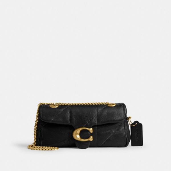 코치 태비 20 위드 퀼팅 숄더백 CFR07 B4/BK